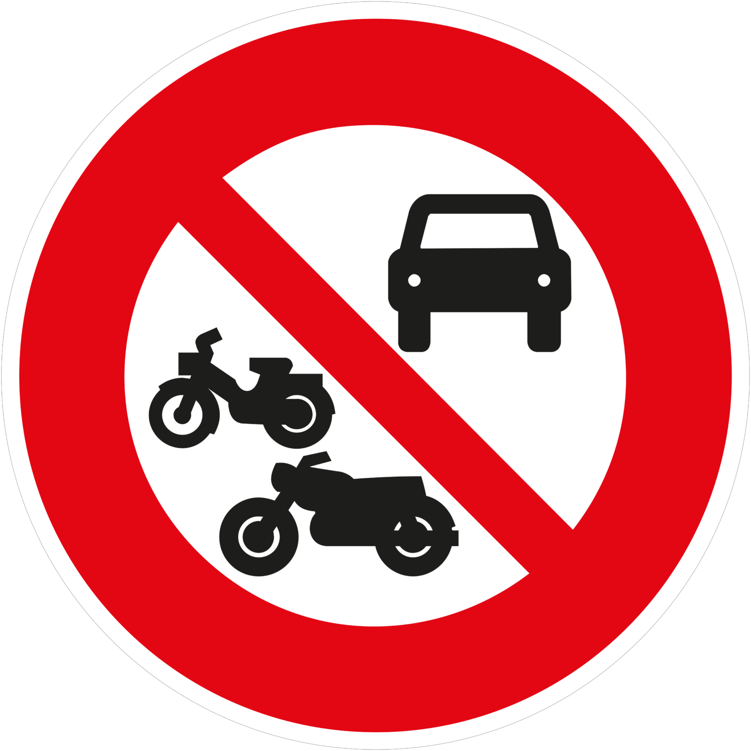 Signalisation interdiction panneaux routiers / Société moderne des signalisations
